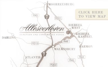 map & directions for allesverloren